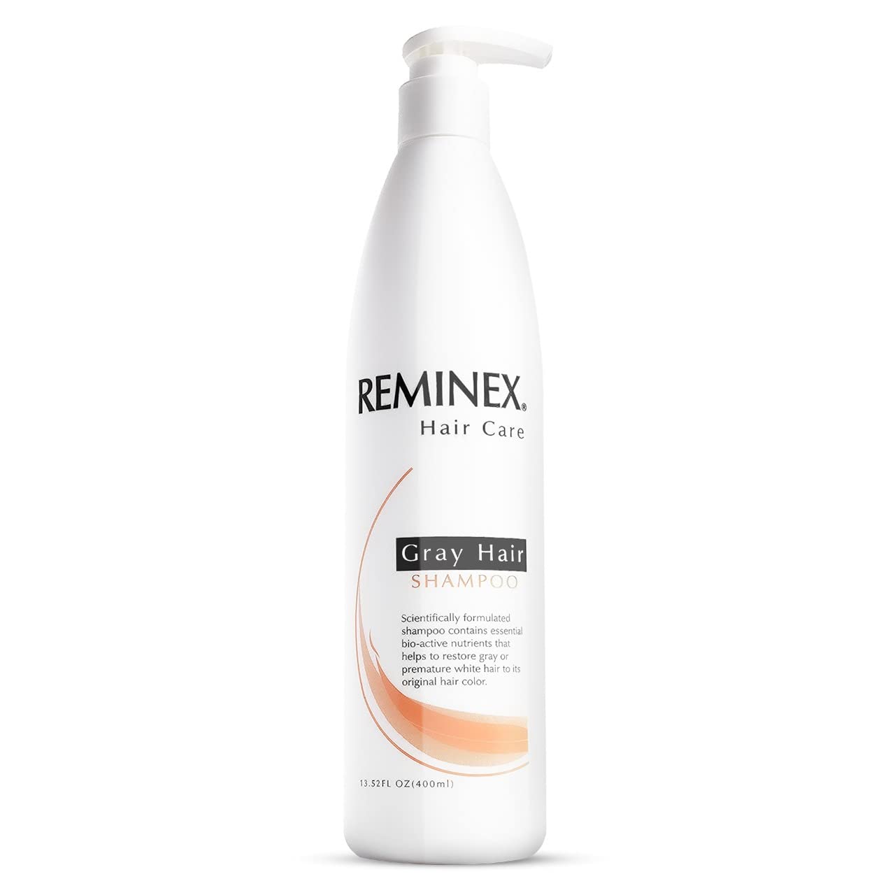 Anti-gray Hair Shampoo - Reminex - Enriched with Shou Wu Saw Palmetto Extract Ginseng Dong Kuai to Help Restore Gray Hair to Their Original Hair Color Hair Shampoo