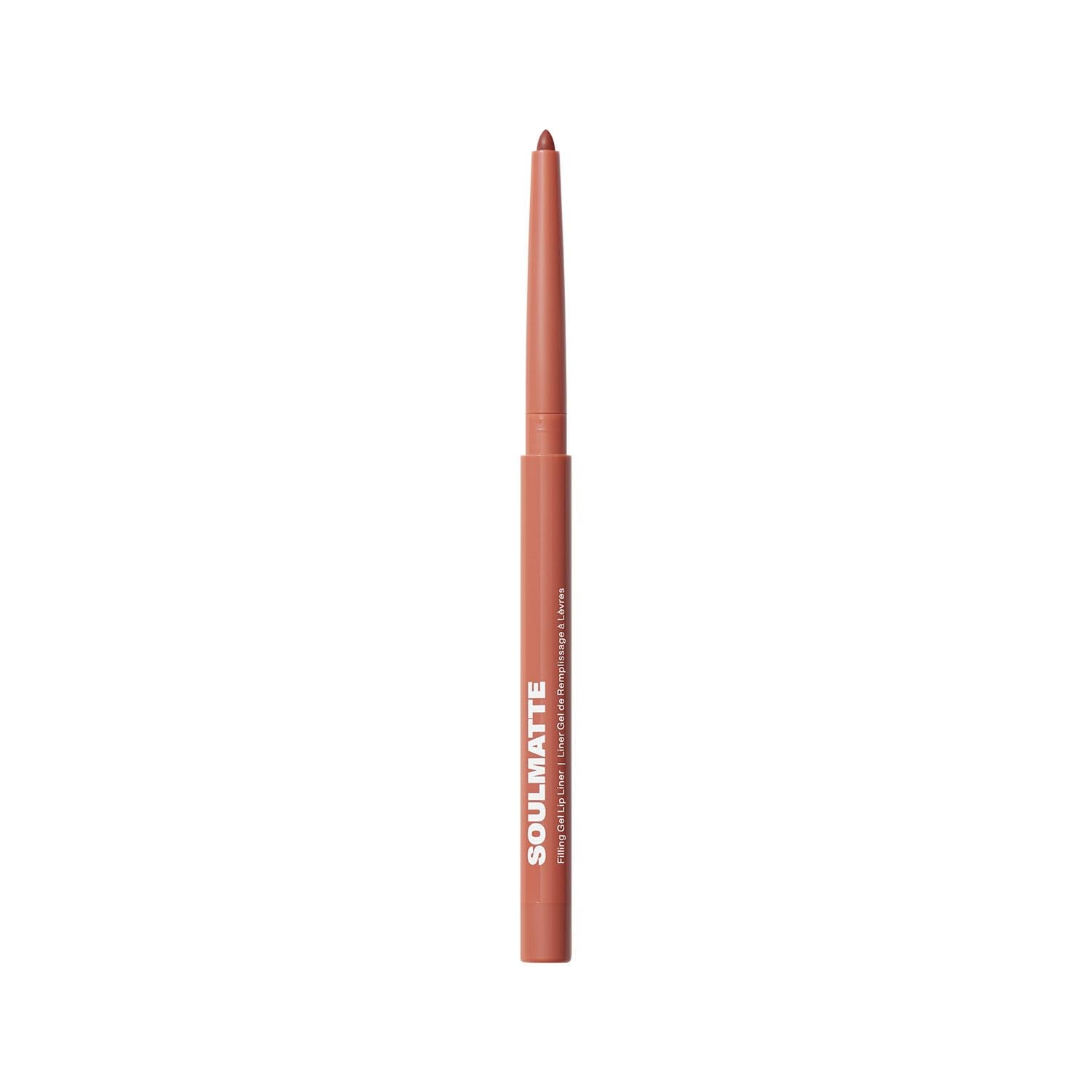 MORPHE Soulmatte Gel Lip Liner - Creamy Lip Pencil with a Matte Formula - Precision Contour Pencil with Sweet Almond & Tea Seed Oil for Long-Lasting Definition - Whipped (0.007 oz)