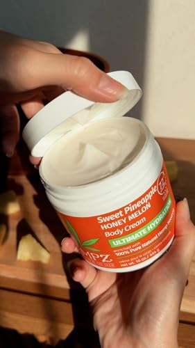 Hempz NEW Lux Body Cream, Sweet Pineapple & Honey Melon Herbal, Ultra Hydrating, 16 oz.