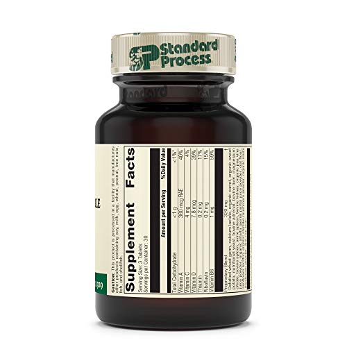 Standard Process Inc. Catalyn Chewable - Foundational Support for General Wellbeing with Vitamins D, C, A & B6, Thiamine, Riboflavin, Magnesium Citrate - 90 Tablets