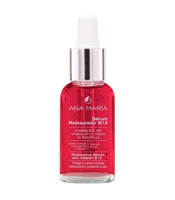 ANA MARIA Suero Facial Restaurador B12 | Facial Serum Restorer B12 1.02oz-30ml