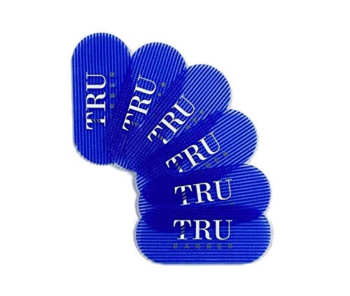 TRU BARBER Hair Grippers for Men and Women - Salon and Barber, Hair Clips for Styling, Sectioning, Cutting and Coloring, Nonslip Grips, Hair holder (Blue)