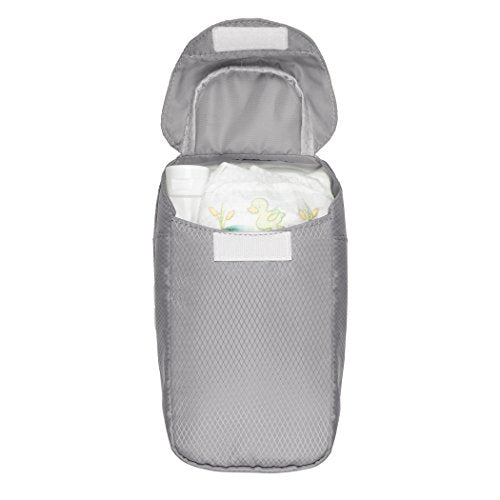 OXO Tot On-The-Go Wipes Dispenser with Diaper Pouch, Gray