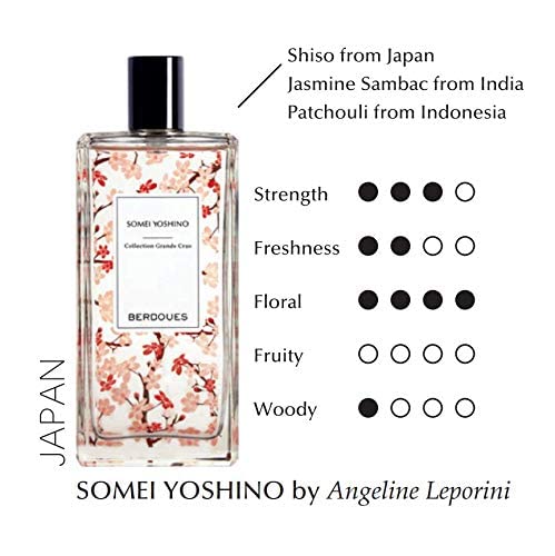 Berdoues Eau de Parfum Spray - Somei Yoshino, For Women 3.4 Fl Oz