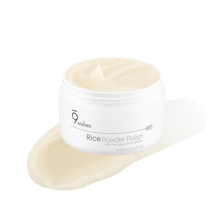[9wishes] Rice Powder Polish 100ml with Micro Ground Rice Powder