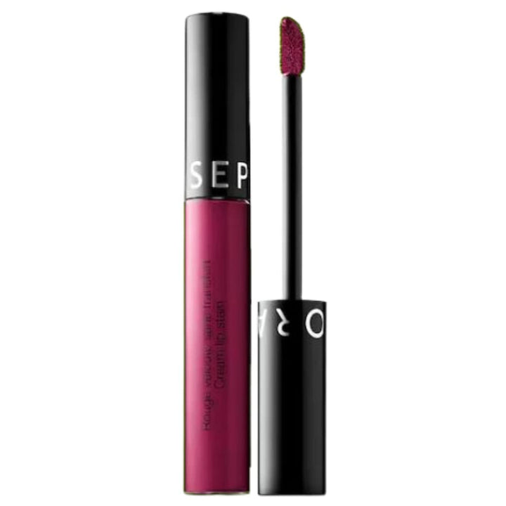 SEPHORA COLLECTION Cream Lip Stain Liquid Lipstick 99 Purple Red