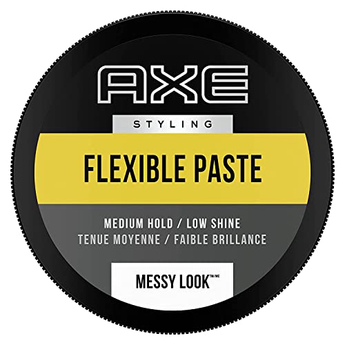 AXE Styling Flexible Hair Paste Urban Messy Look 2 Count for An Instant Texture Boost Hair Styling Made Easy 2.64 oz
