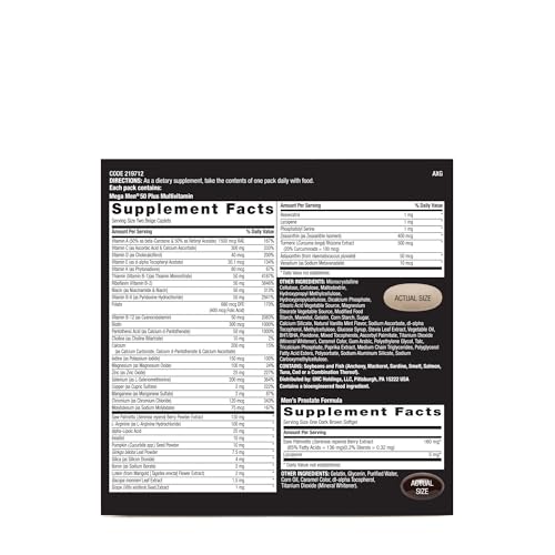 GNC Mega Men 50 Plus Vitapak Program - 30 Vitapaks
