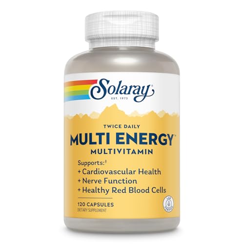 Solaray Multi Energy Two Daily, Capsule (Btl-Plastic) | 120ct