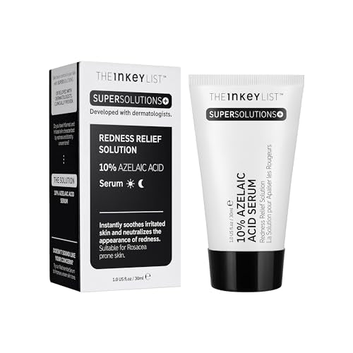The INKEY List SuperSolutions Azelaic Acid 10% Serum, Fast-Absorbing Formula Helps Reduce Appearance of Redness and Soothes Skin, Leaves No White Cast, 1.01 fl oz
