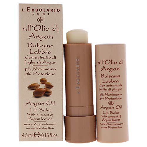 LErbolario Lip Balm - Argan Oil For Unisex 0.15 oz Lip Balm