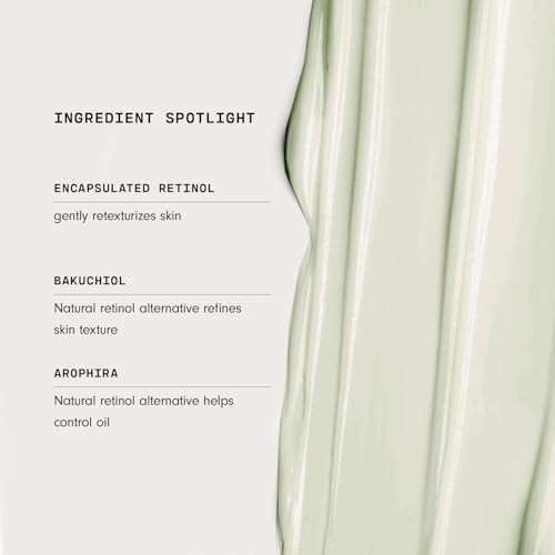 Versed Press Restart Gentle Retinol Serum - Bakuchiol Retinol Alternative Anti-Aging Serum for Even Skin Tone, Fine Lines and Wrinkles for Sensitive Skin - Vegan (1 fl oz)