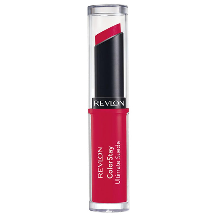REVLON ColorStay Ultimate Suede Lipstick, Longwear Soft, Ultra-Hydrating High-Impact Lip Color, Formulated with Vitamin E, Ingenue (002), 0.09 oz