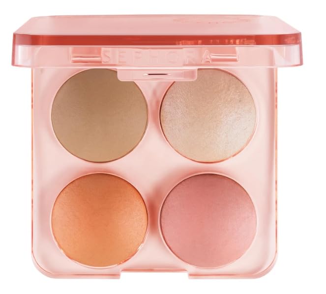SEPHORA COLLECTION Colorful Face Bronzer, Blush & Highlighter Palette - 01 Light to Medium -