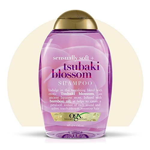 Organix Sensually Soft Plus Shampoo, Tsubaki Blossom, 13 Fluid Ounce