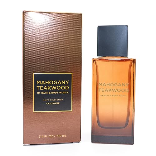 Bath and Body Works Marble Men's Fragrance 3.4 Ounces Cologne Spray (Mahogany Teakwood)