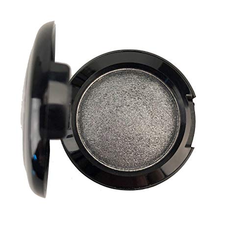 Mallofusa Single Baked Eye Shadow Powder Palette in Shimmer 12 Metallic Colors Optional (Space Silver) by Mallofusa