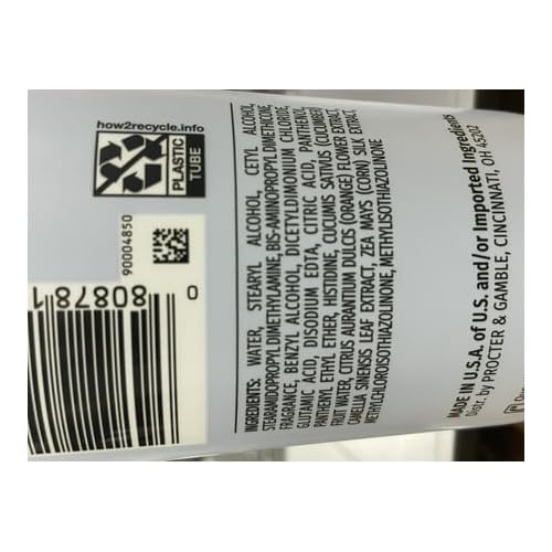 Pantene Pro-V Generation Beauty Cleanse & Reconstruct Conditioner for Greasy Roots & Damaged Lengths, 8.0 Fl. Oz., White