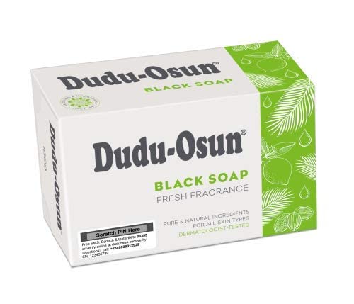 Tropical Natural Dudo-Osun Black Soap - 150g (12 Packs)