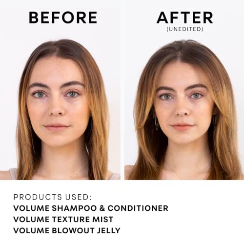 NatureLab. TOKYO Perfect Volume Conditioner: Eco-Friendly Refill Pouch: Lightweight Hair Conditioner, Build Lift, and Body to Flat, Fine, or Limp Hair I 22.9 FL OZ / 680ml