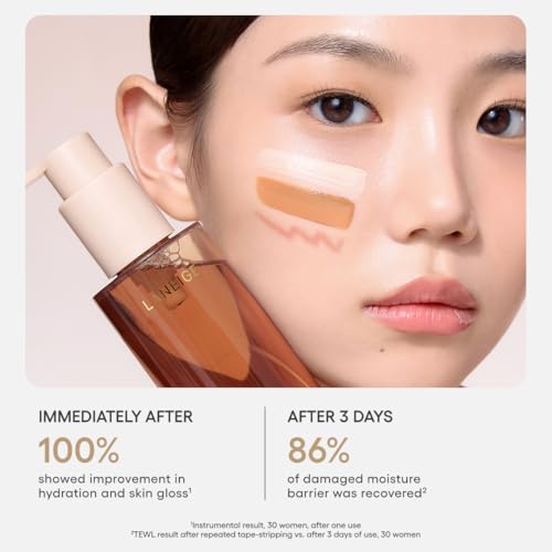 LANEIGE Perfect Renew Nourishing Oil-to-Foam Cleanser: 2-in-1 Anti-Aging Face Wash for a Radiant Glow to Remove Makeup, Sunscreen, & Impurities