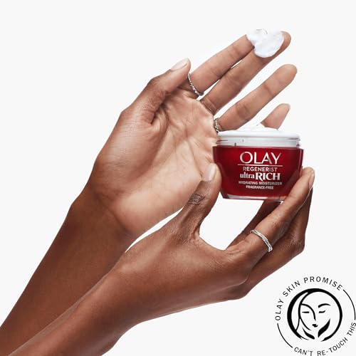Olay Regenerist Ultra Rich Face Moisturizer, Fragrance-Free, 1.7 Oz