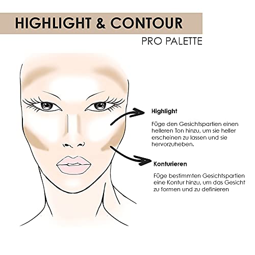 NYX PROFESSIONAL MAKEUP Highlight & Contour Pro Palette