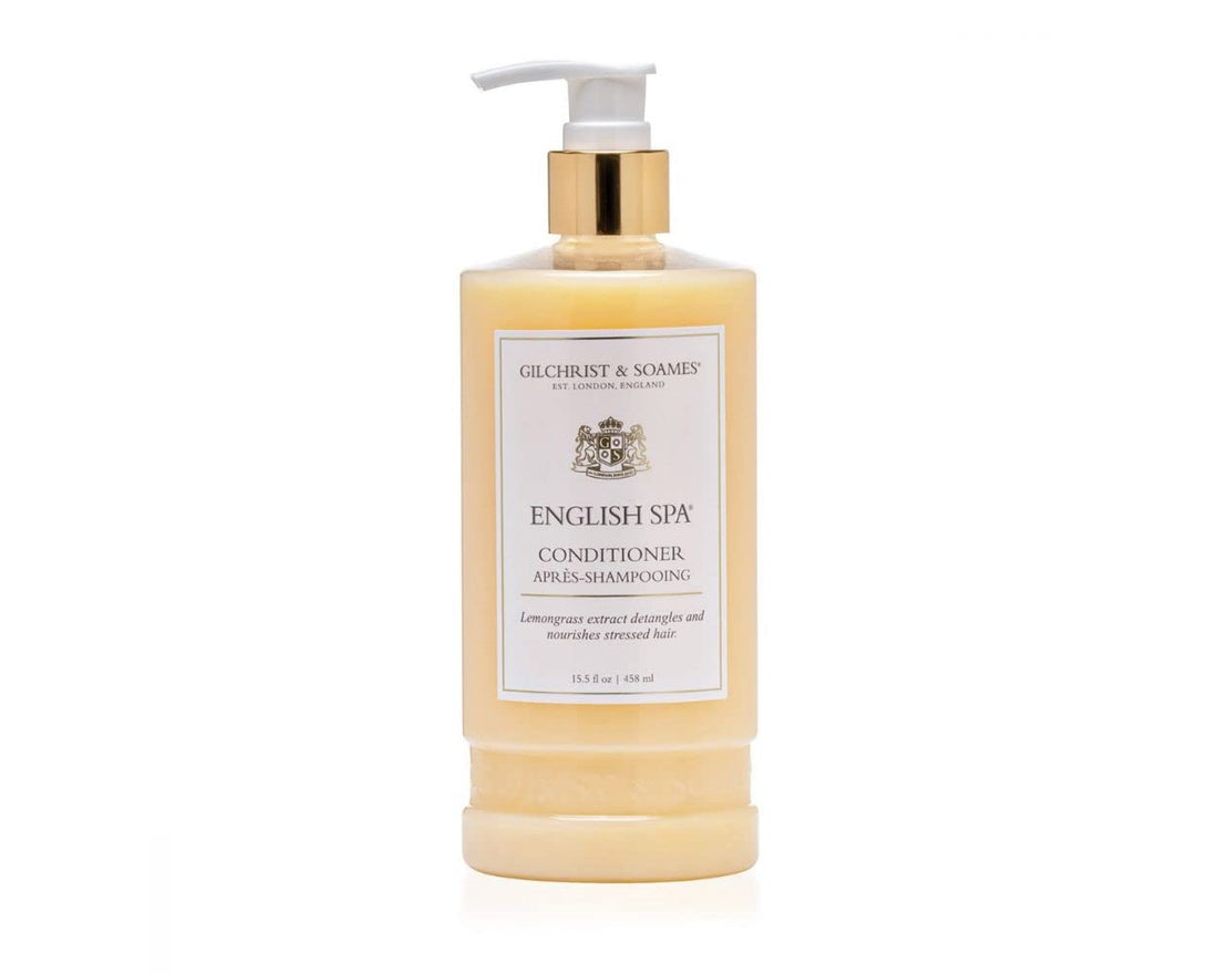 Gilchrist & Soames English Spa Conditioner - 15.5oz - Citrus and Herbal Notes, All Hair Types, Zero Parabens, Sulfates, and Phthalates