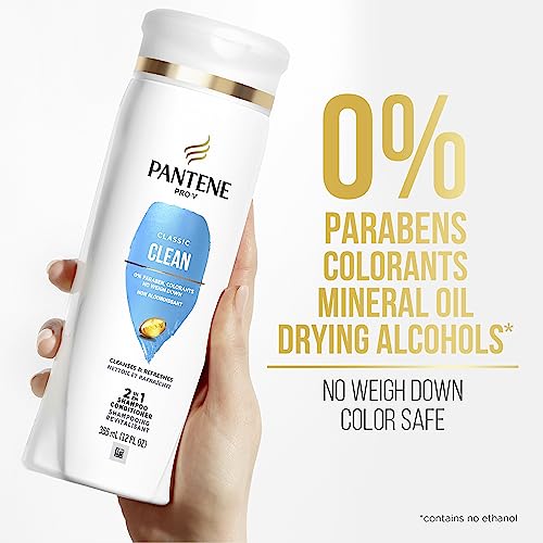 Pantene PRO-V Classic Clean 2in1 Shampoo + Conditioner, 12.0oz