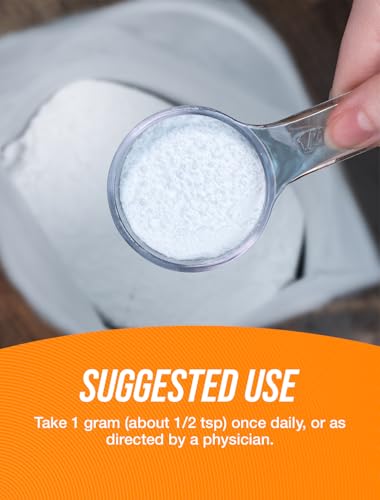 BulkSupplements.com L-Arginine Powder - Arginine 1000mg, Arginine Supplement - Nitric Oxide Supplement, Unflavored & Gluten Free, 1000mg per Serving, 1kg (2.2 lbs) (Pack of 1)