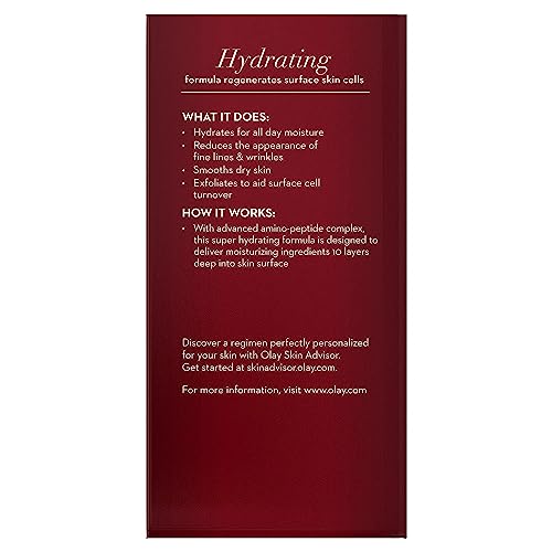 Olay Regenerist Deep Hydration Regenerating Cream Moisturizer, 1.7 fl oz
