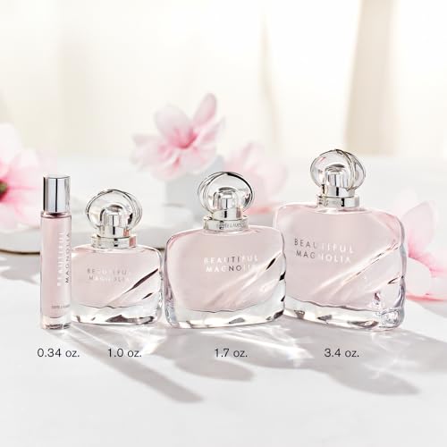 Estée Lauder Beautiful Magnolia Eau de Parfum Spray with Notes of Lush Magnolia, Solar Gardenia, Warm Woods & Luminous Musk | Women's Perfume, 1.7 Fl Oz