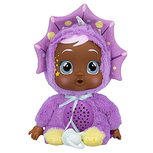 Cry Babies Goodnight Starry Sky Phoebe - 12 Sleepytime Baby Doll | Plays 5 Lullabies and Night Light Starry Sky Projection