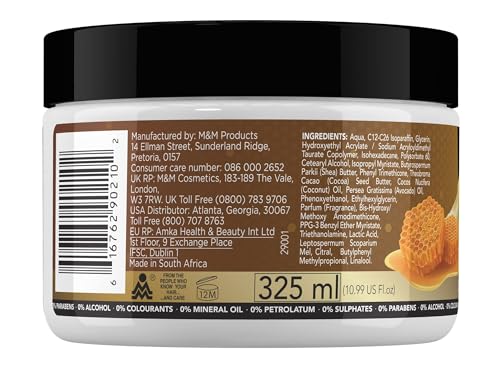 Sofn’free Leave-In Conditioner with Manuka Honey & Avocado Natural Hair Butter and Hair Moisturizer for Coily & Curly Hair - 11 Fl Oz (Pack of 1)