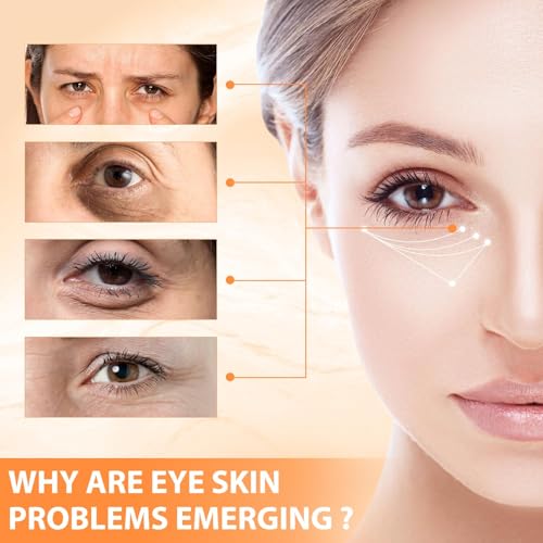 REATIFUL 2PCS Revive Glow Vitamin C Eye Balm, Reducing Dark Circle,Hydrating Eye Cream,Improve Dark Circles,Reduces Puffiness (2pcs)