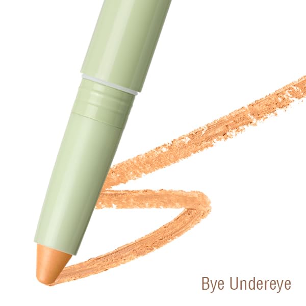 Pixi Beauty CC Crayon BYE Undereye, Concentrated Colour Correcting Pencil Concealer, Neutralize Under-Eye Darkness, For Tan to Deeper Skin Tones 1.2g / 0.04oz