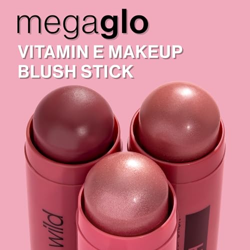 wet n wild MegaGlo Makeup Stick, Buildable Color, Versatile Use, Cruelty-Free & Vegan - Dusty Pink