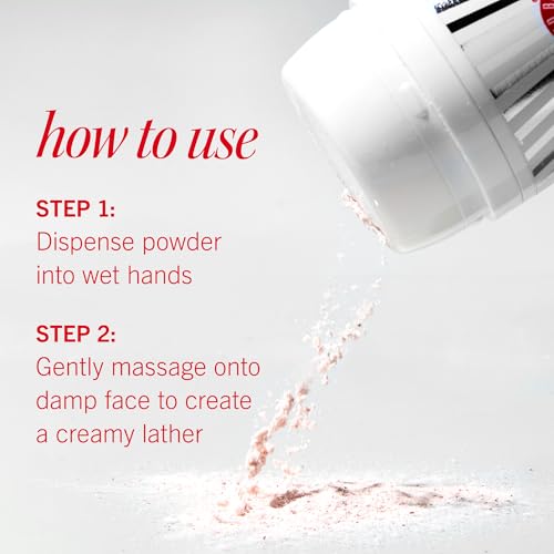 First Aid Beauty Micro Powder Exfoliant - Face Exfoliator with Vitamin C & Jojoba Beads - Ultra-Fine Face Scrub Revives Dull Skin, (2 oz)