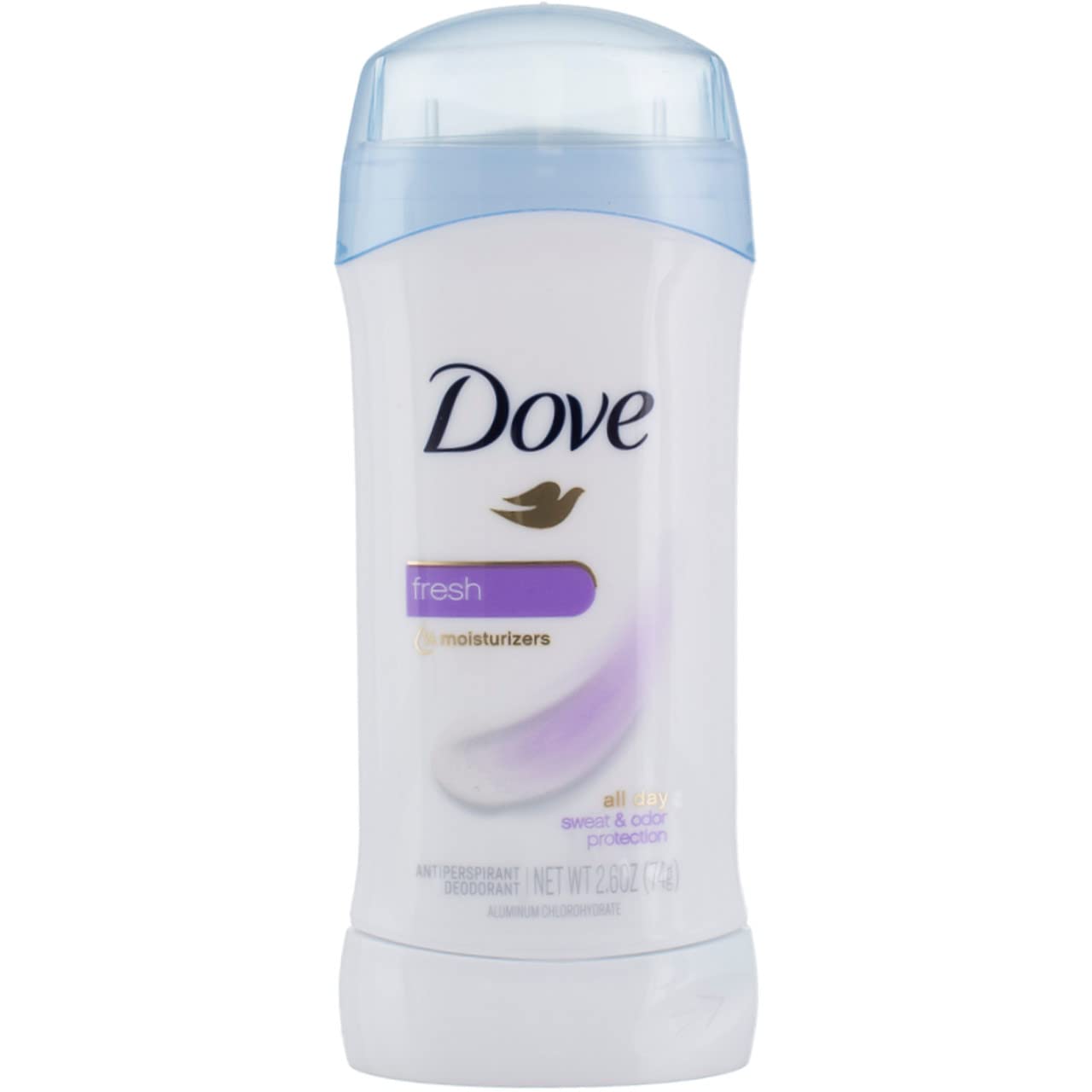 Dove Unisex Invisible Solid Deodorant Stick, Fresh 2.6 Oz, Pack Of 1