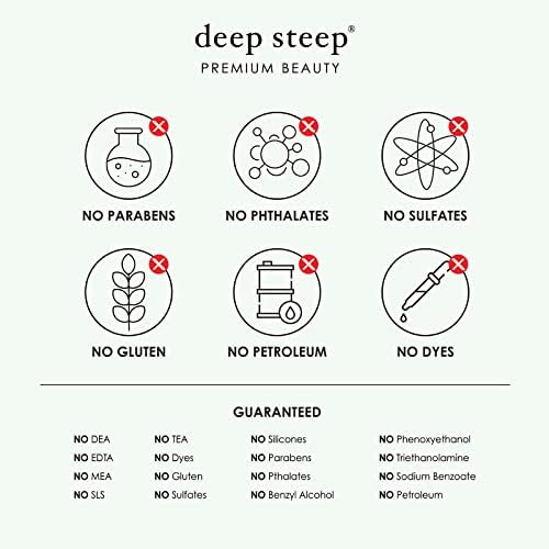 Deep Steep Shampoo & Conditioner, Premium Hair Care (Curl Defining, 10 oz)