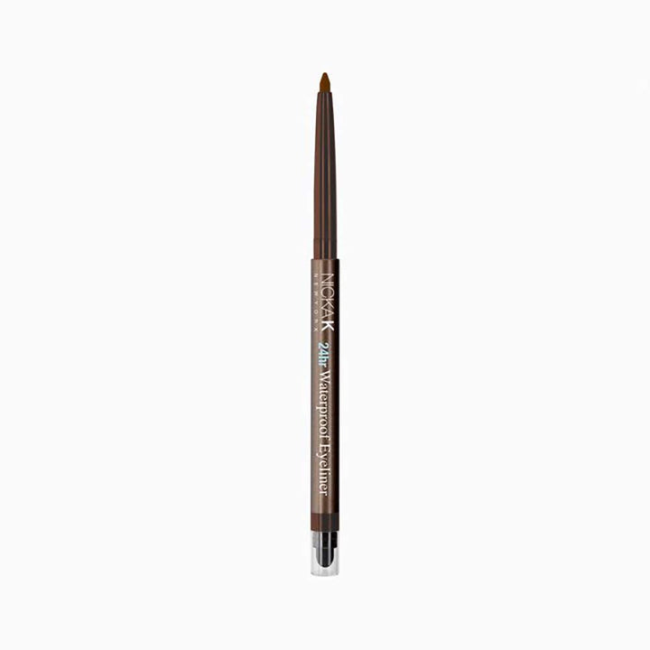 Nicka K 24 Hours Waterproof Eye Liner, Brown, 0.3g