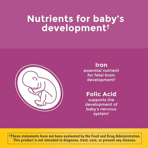 Nature Made Prenatal Multivitamin with Folic Acid - For Daily Nutritional Support, 90 Tablets