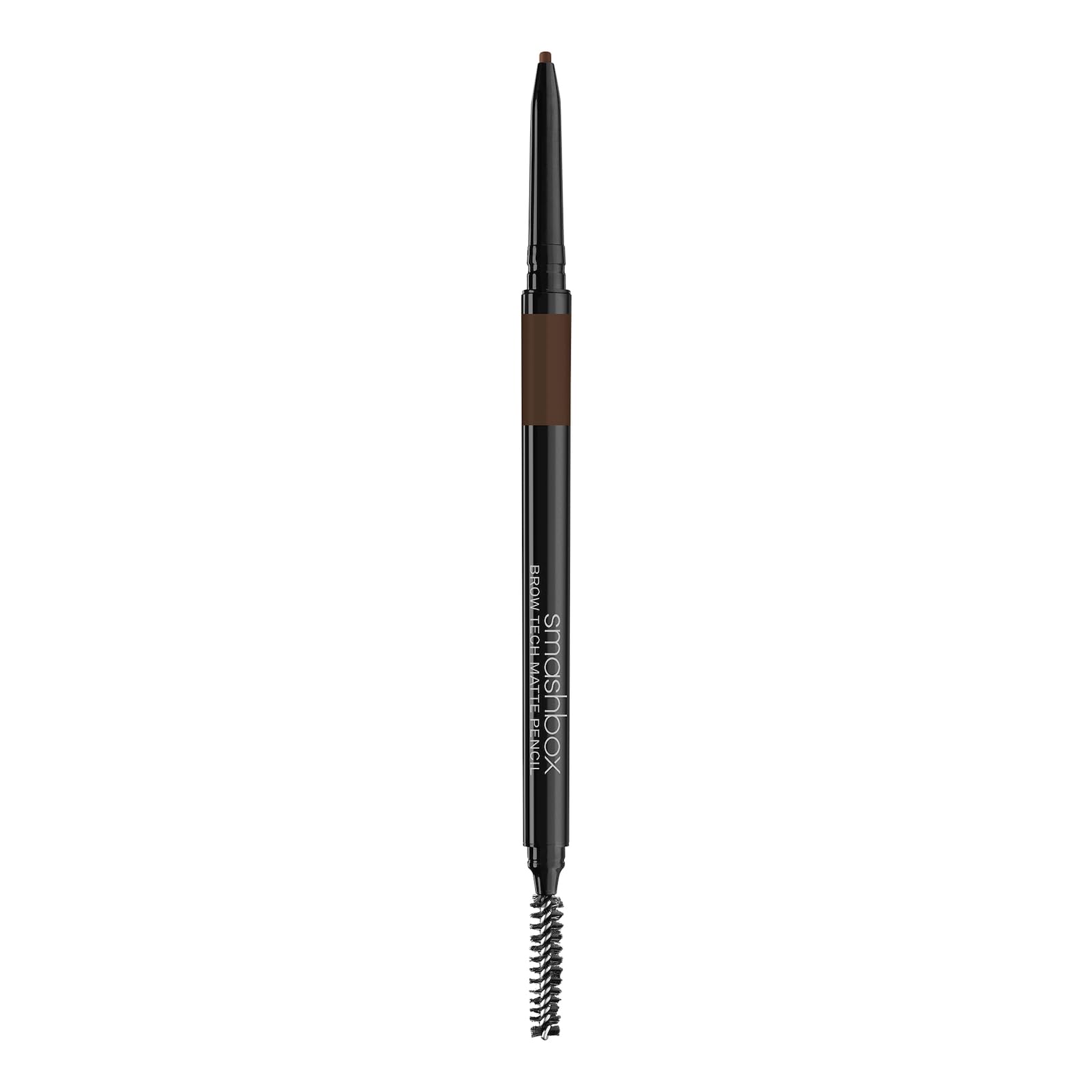 Smashbox Brow Tech Matte Eye Brow Pencil | Waterproof, Smudge Proof + Long Lasting, Brunette