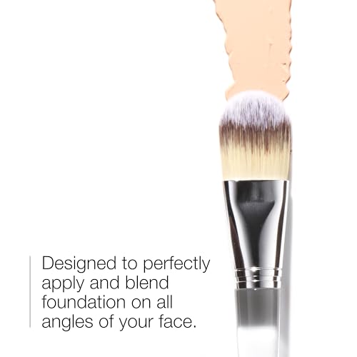Clinique Foundation Blending Brush for Liquid Foundation, Powder Foundation, and Cream Foundation | Buildable Coverage
