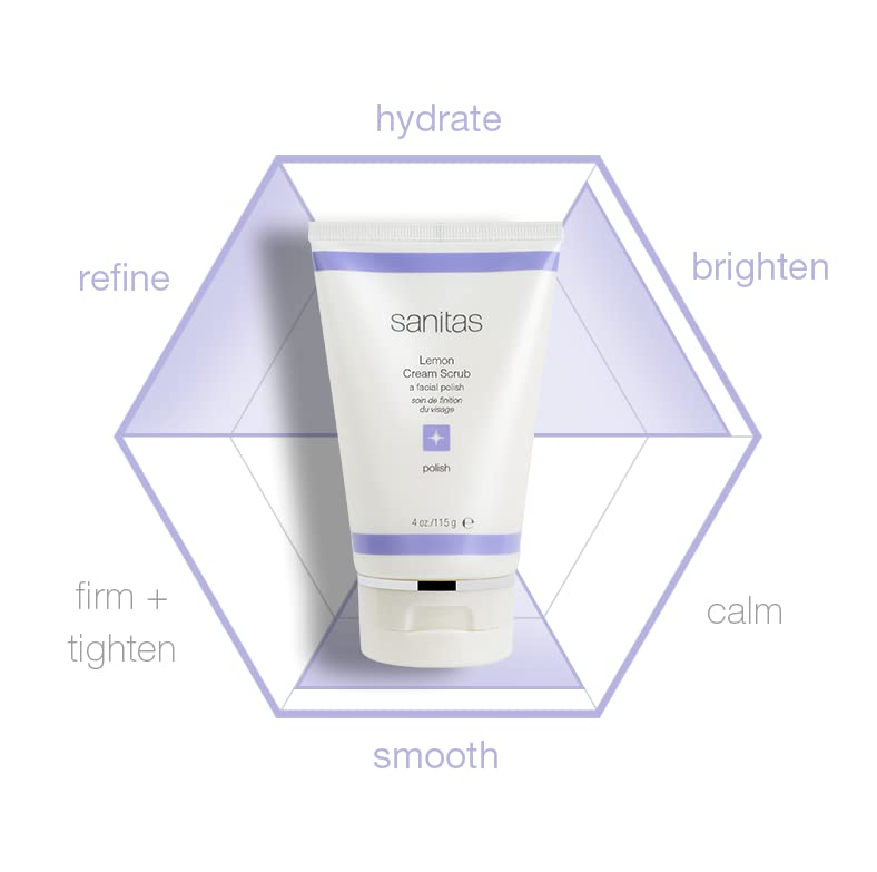 Sanitas Progressive Skinhealth Lemon Cream Scrub 120 ml