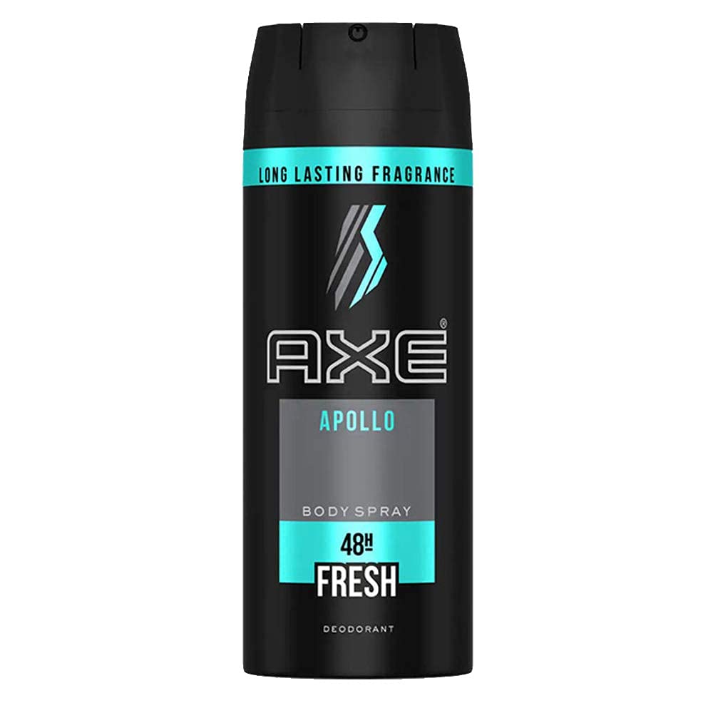 12 AXE Body Spray deodrant Anit-Aerspirant (12X 150 ml/5.07 oz, Apollo)