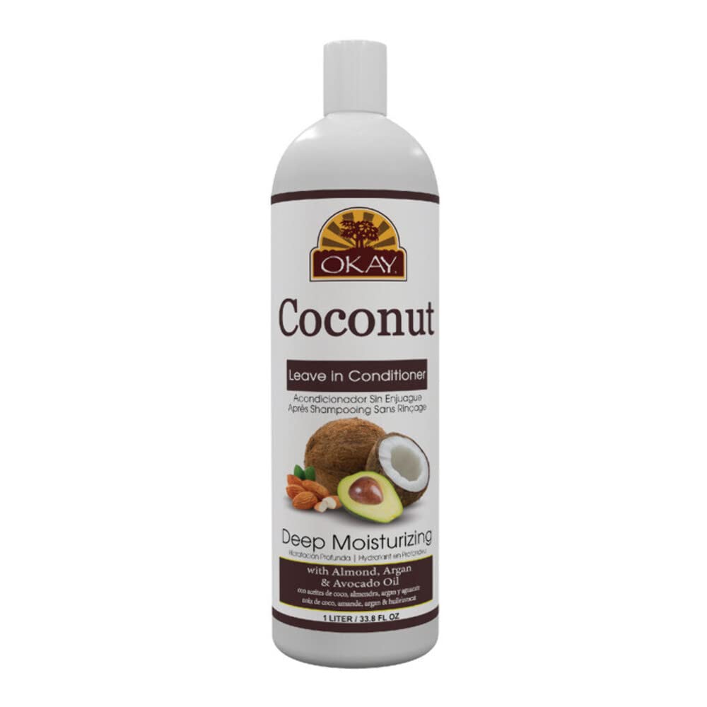 Okay Coconut Oil Deep Moisturizing Leave In Conditioner 33 Ounce