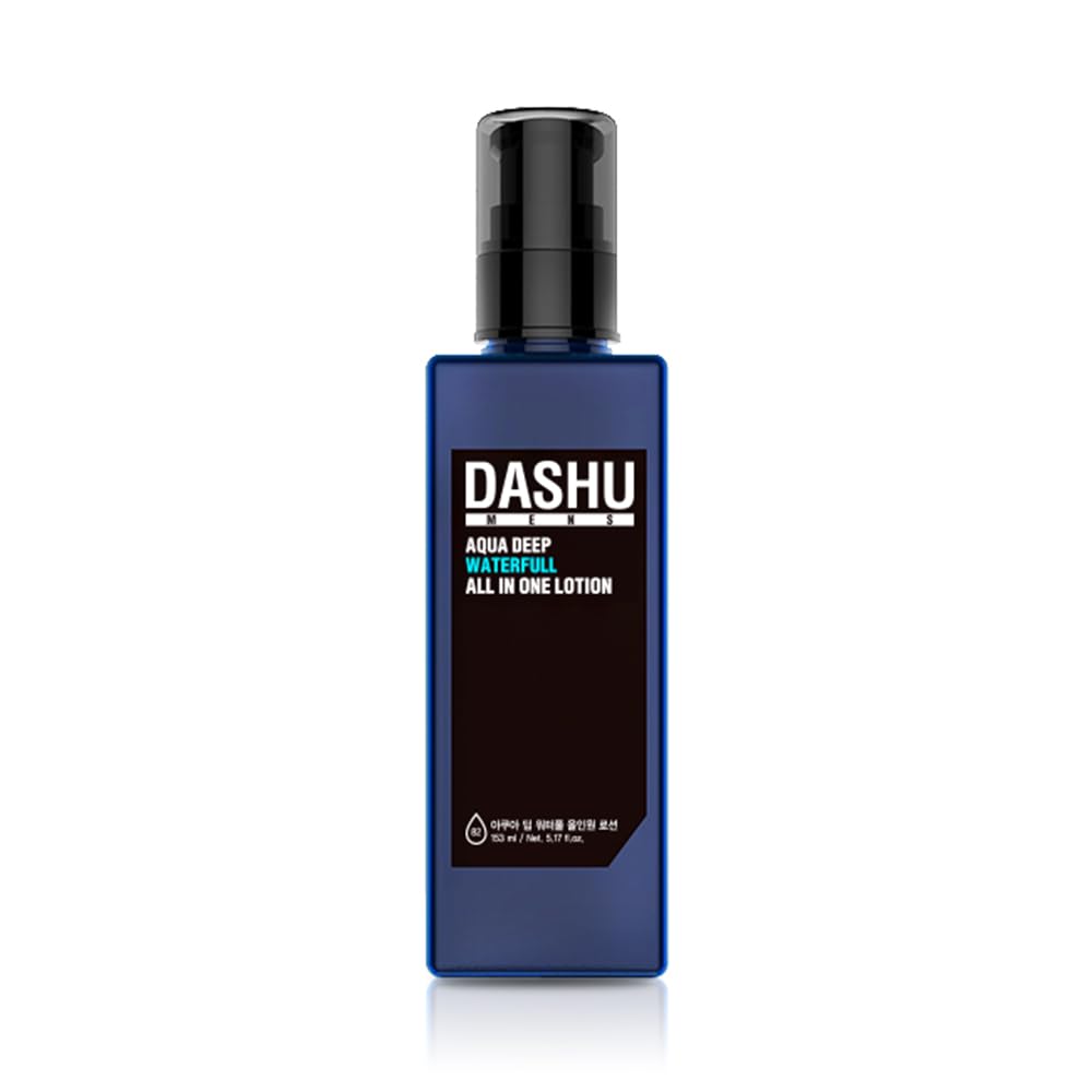 DASHU Aqua Deep Waterfull All in One Lotion for Men 5.17oz ââ‚¬â€œ Anti-Wrinkle, Face Moisturizer Lotion
