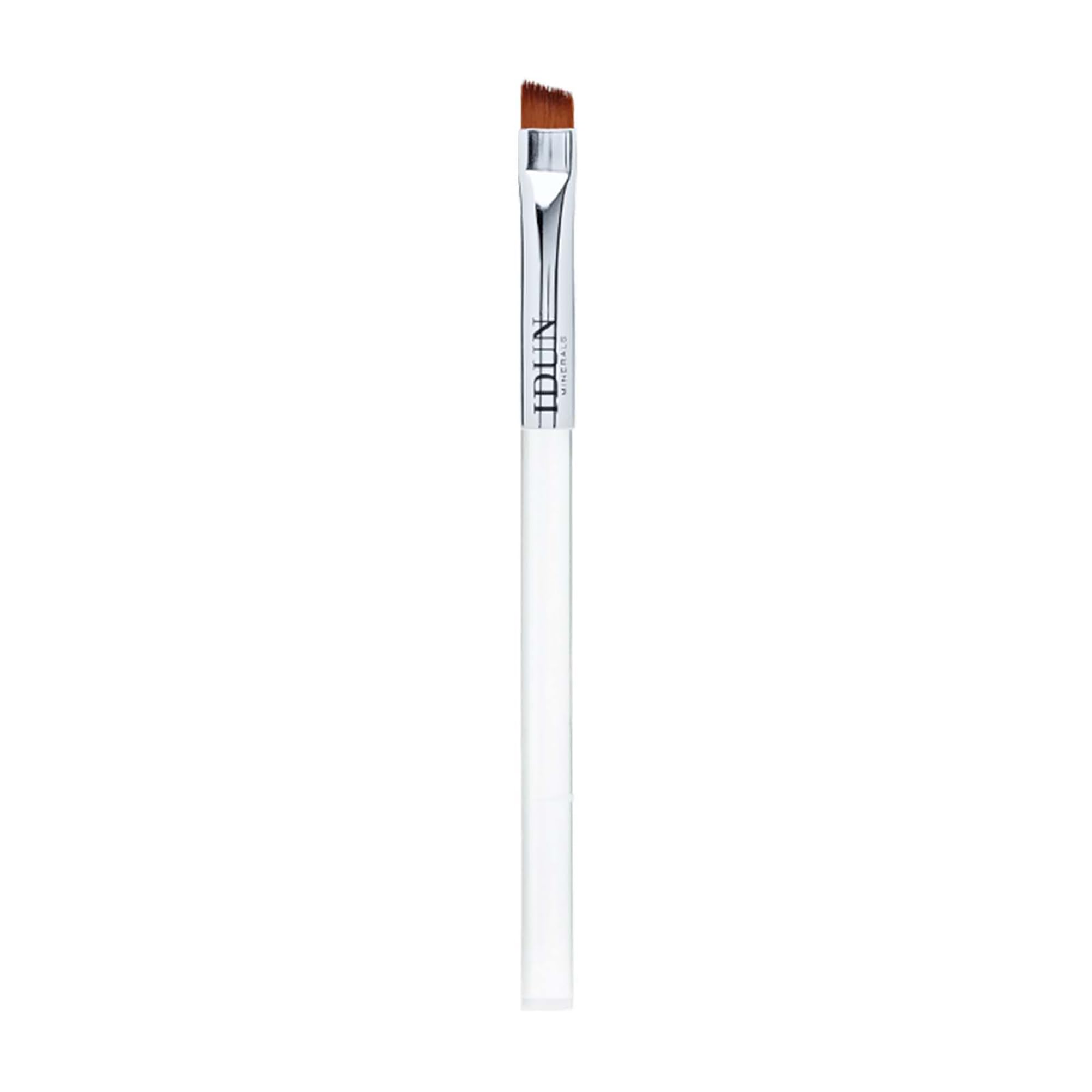 Idun Minerals - Eye And Lip Definer Brush - Sturdy, Slender, Angled Brush - For Accurate, Precise Application - Creates Perfectly Clean, Defined Lined Lips And Softly Fills In Sparse Brows - 1 Pc