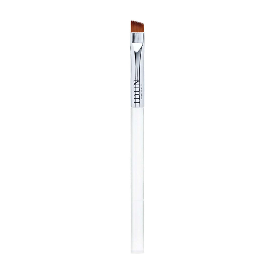 Idun Minerals - Eye And Lip Definer Brush - Sturdy, Slender, Angled Brush - For Accurate, Precise Application - Creates Perfectly Clean, Defined Lined Lips And Softly Fills In Sparse Brows - 1 Pc